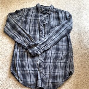 BDG Lightweight Flannel Button Down Shirt